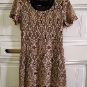 Flapper 1920s style dress